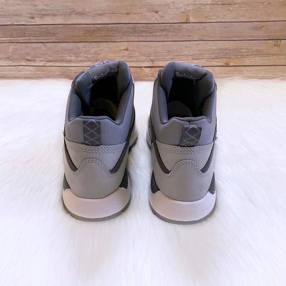 Timberland Women’s Field Trekker Mid Hiking Boots In Light Grey - Picture 3 of 7